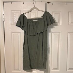 The Impeccable Pig Green Mini Dress